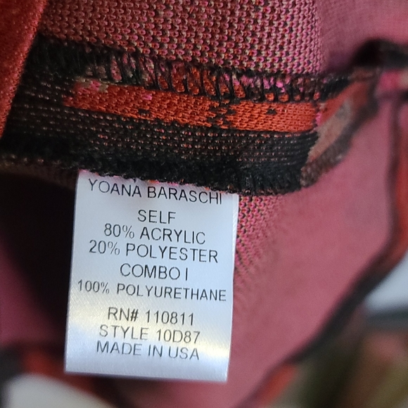 Gorgeous Floral dress with leather piping - Picture 10 of 10